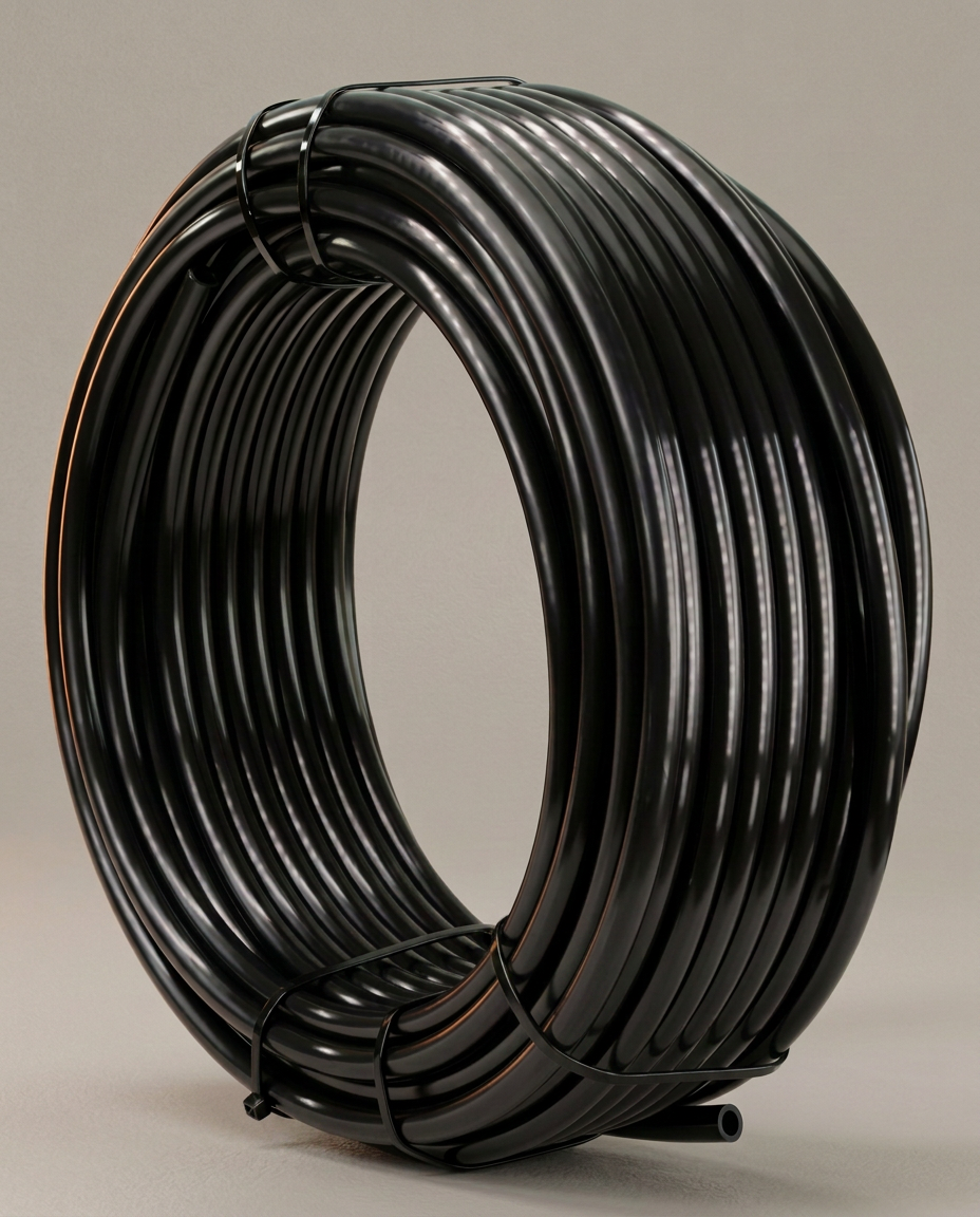 UV-resistant 16 mm PE tubing coil